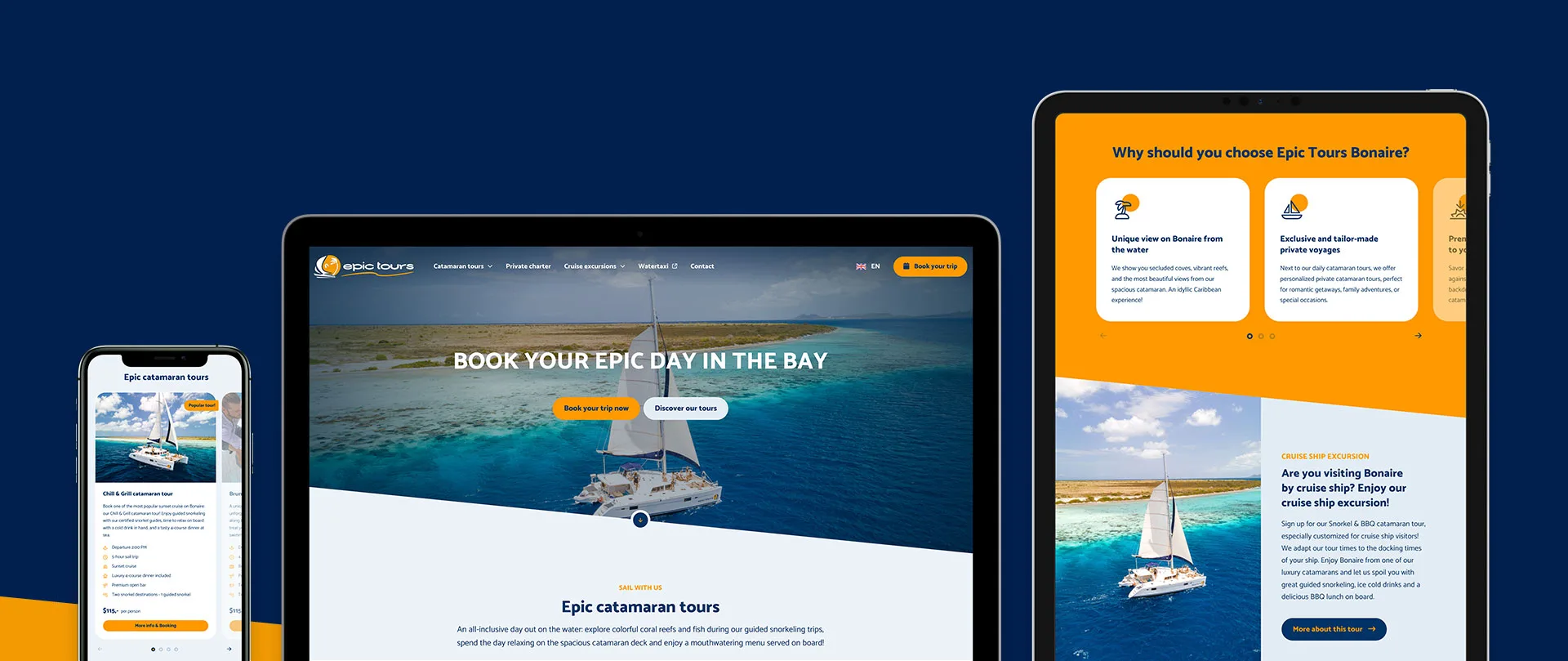 Epic Tours Bonaire • DBK.nl - Masters in Online Business | Websites op maat